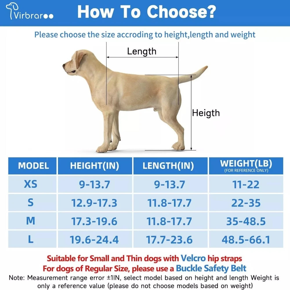Dog Wheelchair For Back Legs Dog Wheelchair With All-Terrain Tires & Durable Bearings Large Dog Wheelchair For Back Legs