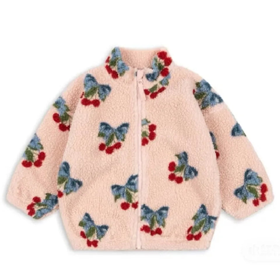 2025 Winter Casual Boys Coat  Sherpa Jacket  Boys Girls Fashion Fleece Warm Outfit for Boys Girls Winter Kids Clothing