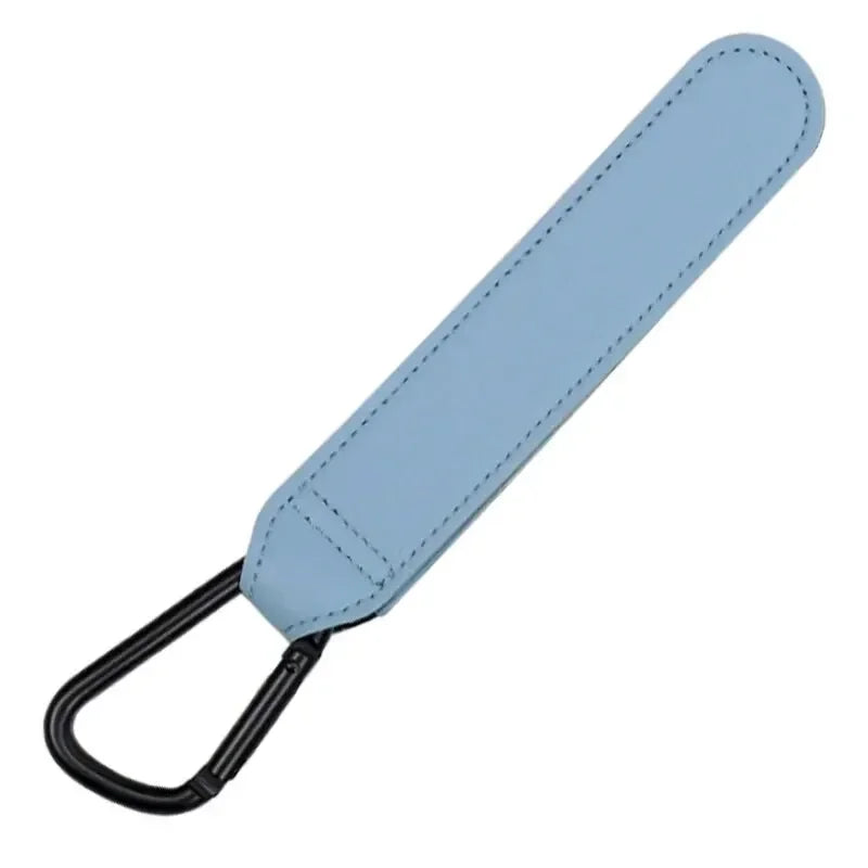 Baby Diaper Bag Hook Strong Bearing High Quality Hook Multi-function  Stroller Organize PU Leather Adjustable Pram Stroller