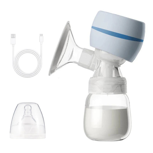 Portable Electric Breast Pump Breast Pump with LED Screen Milk Puller for Breastfeeding Low Noise 180ml Milk Bottle BPA-free