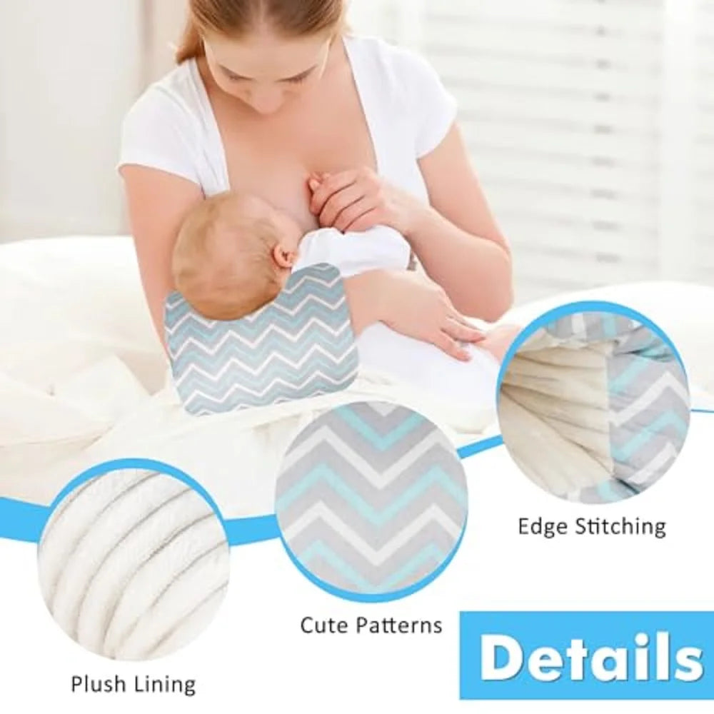 Cotton Nursing Pillow for Newborn Breastfeeding Mini Arm Pillow Baby Bottle Feeding for Maternity Mom Soft Baby Care Accessories