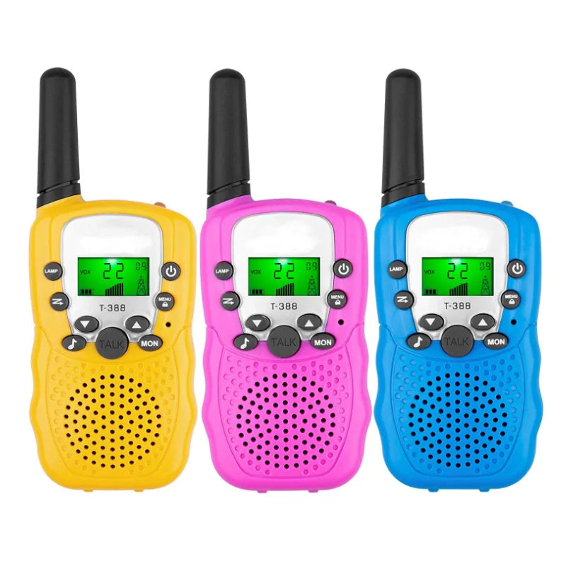 Walkie Talkies for Kids Rechargeable Kids with Clear Sound Perfect Birthday for 3-12 Years Old Outdoor Adventures Camping Hiking
