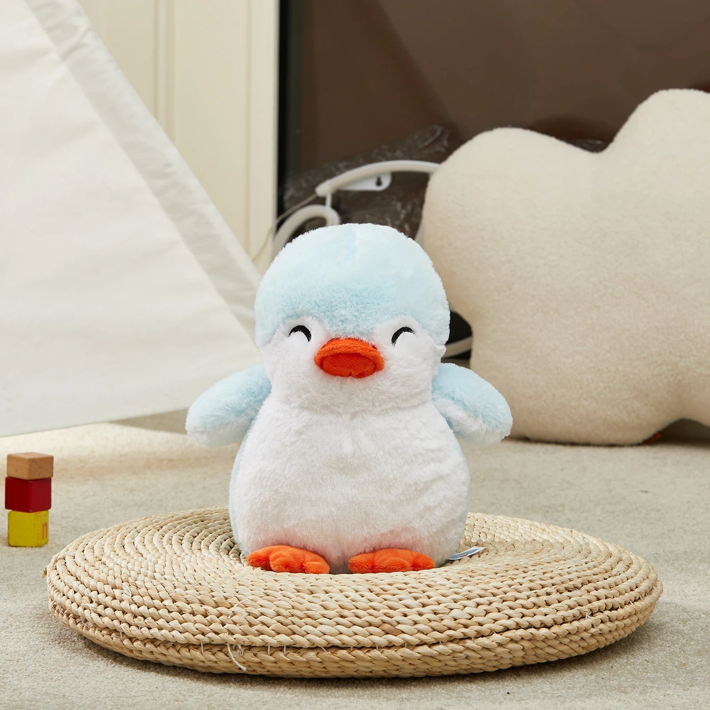 Glowing Penguin Plush Toy,Cute Soft Glowing Stuffed Animal, Children'S Doll Playing Companion,Birthday Party Gift For Kids