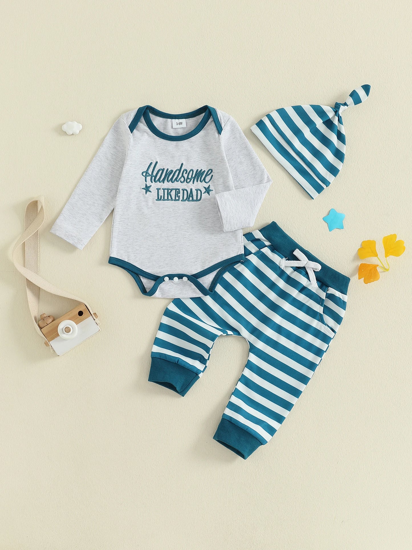 Baby Girl Winter Clothes Floral Print Hooded Jacket and Pants Set with Fleece Lining and Matching Hat 3Pcs Outfit