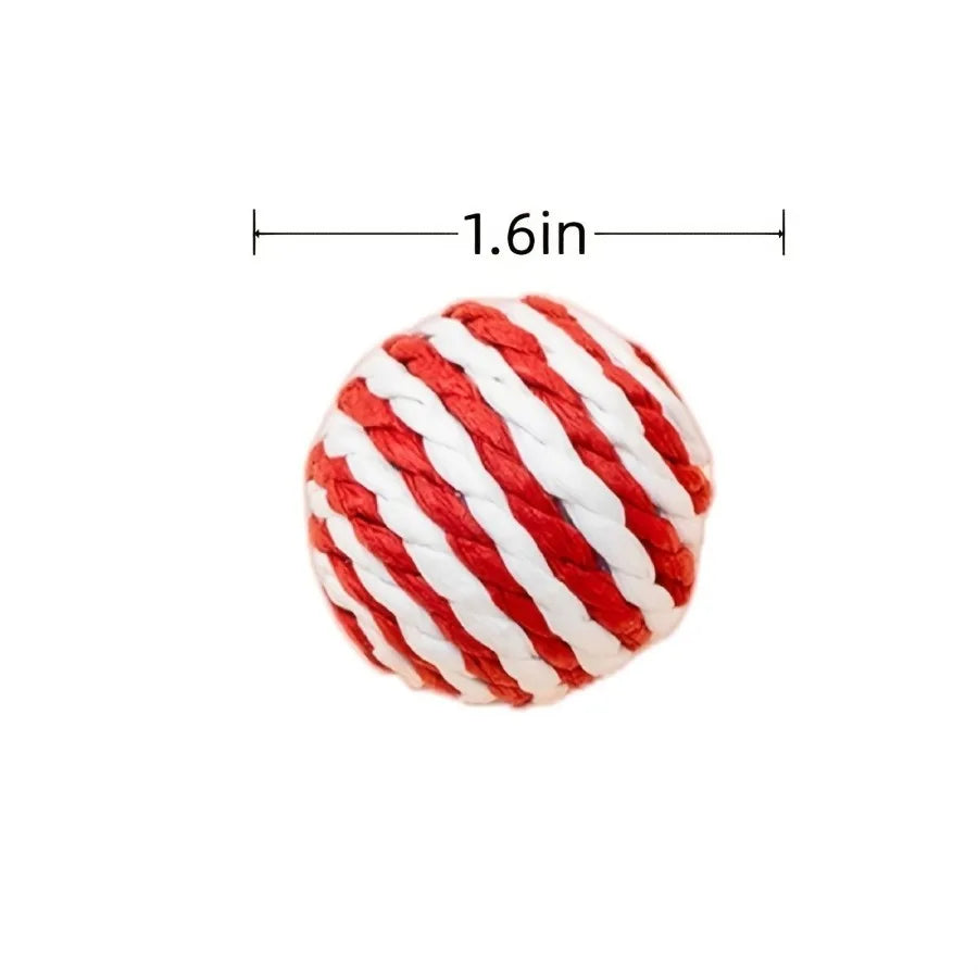 8pcs Cat Christmas Gift Set Chew Toys For Cat Dog Interactive Play