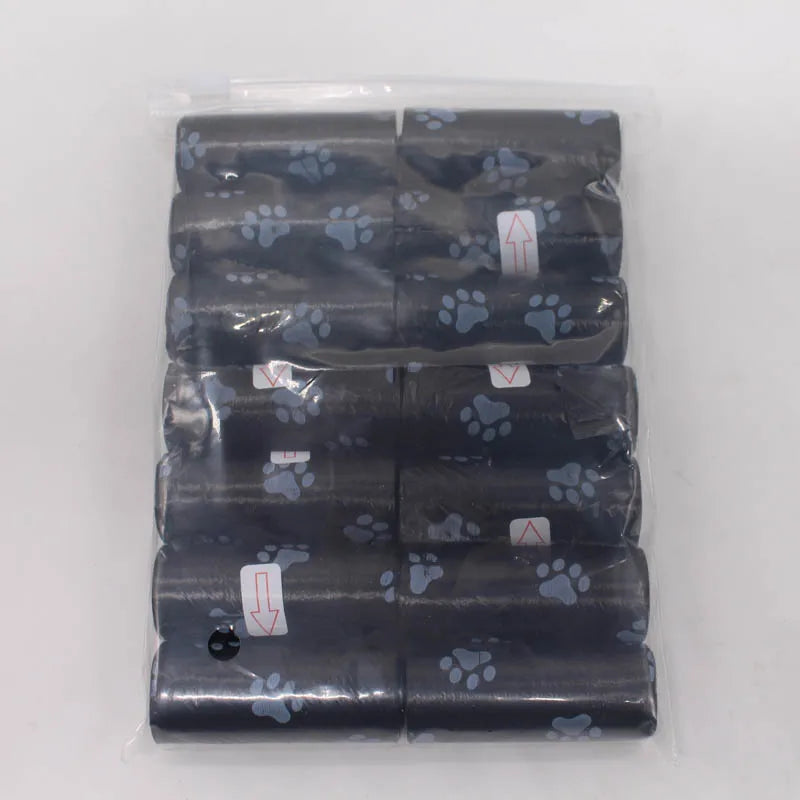 Biodegradable Dog Poop Bags 1/3/5/10/15Rolls Outdoor Cleaning Waste Bag with Breakpoint, Puppy Cat Animal Stool Bag Pet Supplies