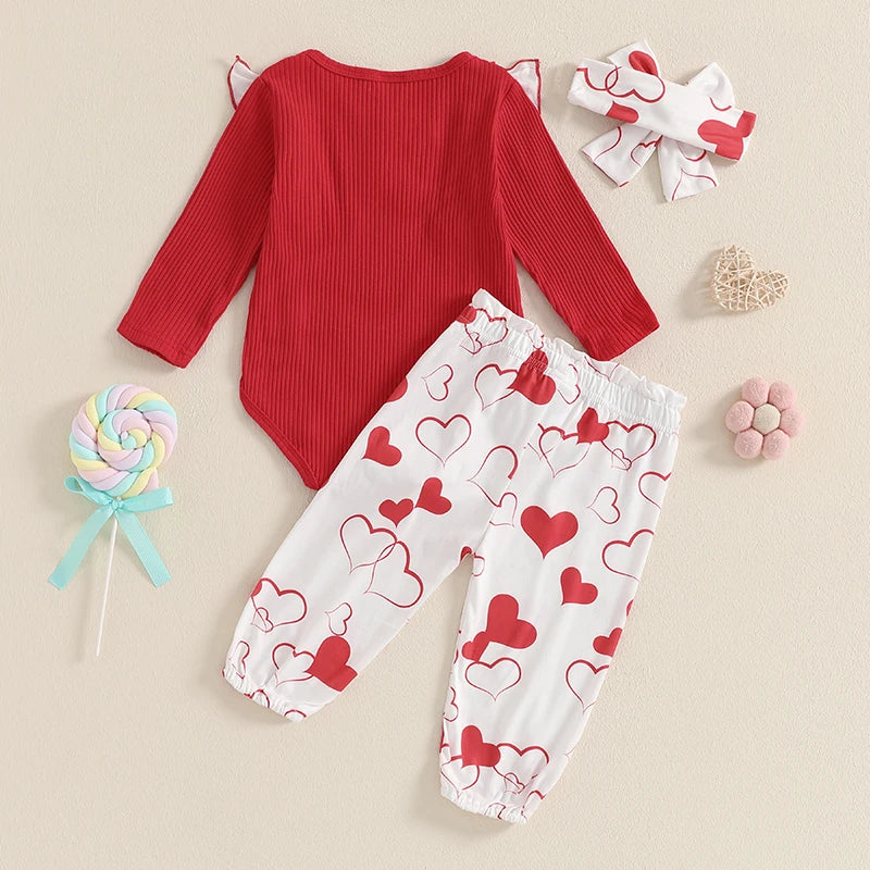 Toddler Girls Winter Outfit Floral Print Hoodie with Fleece Lined Leggings and Matching Headband Set for Cold Weather