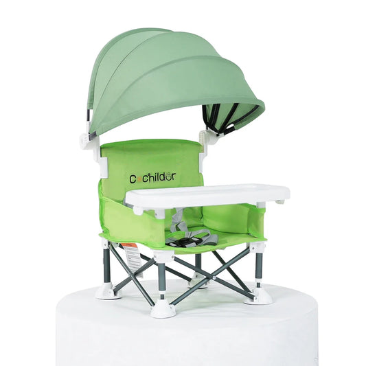 Kids chair, Portable and foldable, it can be used to increase the height of the seat, as a feeding chair and an outdoor camping