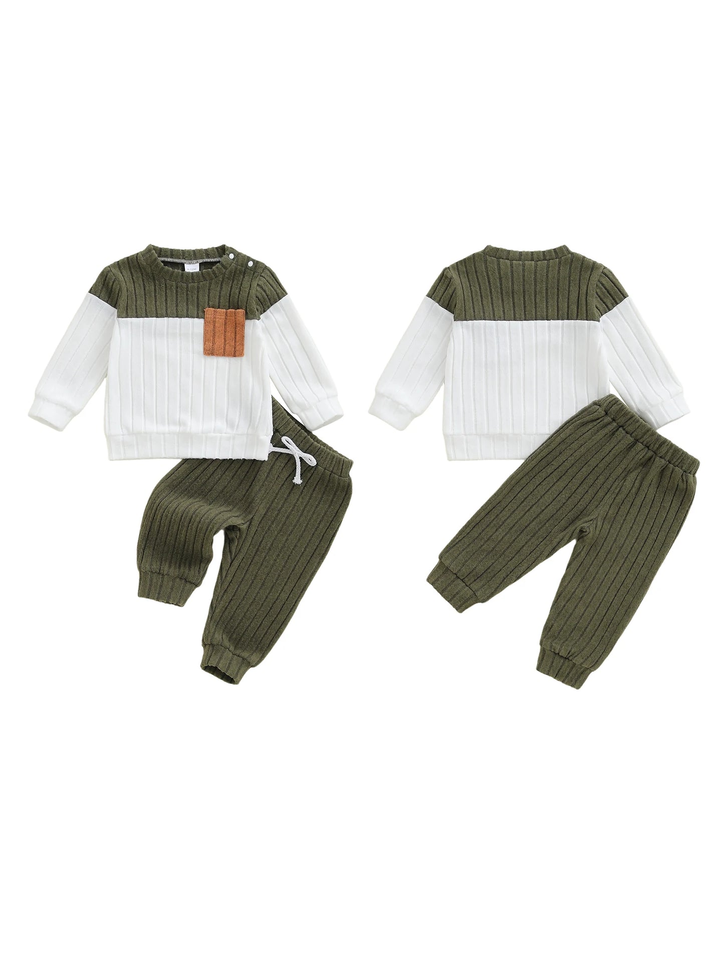 Adorable Infant Girls Outfit Set Stylish Fleece Hoodie with Matching Leggings 2 Piece Fall Winter Clothes Collection