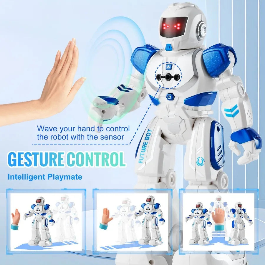 RC Robot Toy for Talking Dancing Gesture Remote Control Programmable