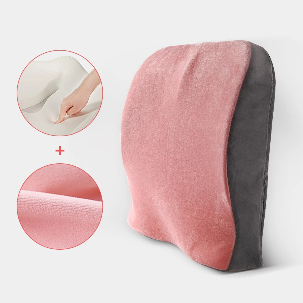 Sunveno Pregnant Woman Seat Cushion Pillow for Office Chair Memory Foam Pad Pregnancy Pillows Pain Relief Sit Longer Feel Better