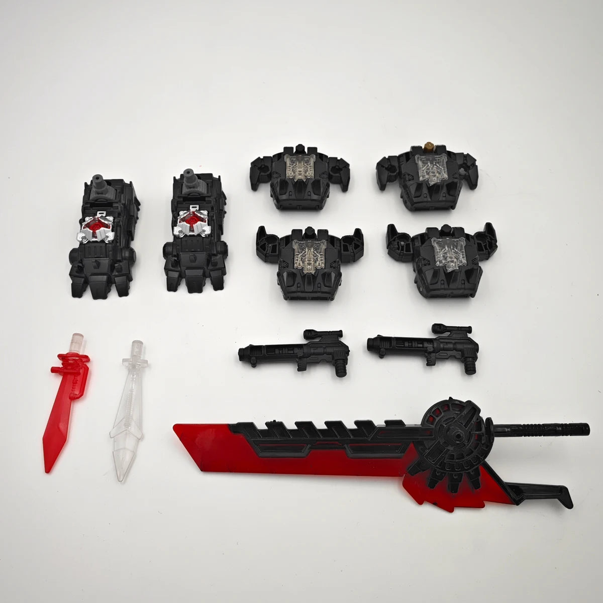 5IN1 BPF ABS Model Transformation G1 Robot Toy Dinoking Volcanicus Grimlock Slag Sludge Snarl Swoop Slash Dinobots Action Figure