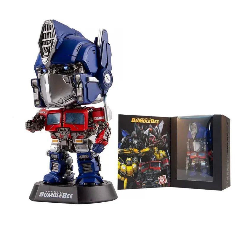 LED Transformation ONE Alloy Action Figure Mirage Optimus Prime Bumblebee Characters Deformation Autobots G1Anime Kids Toy Gifts