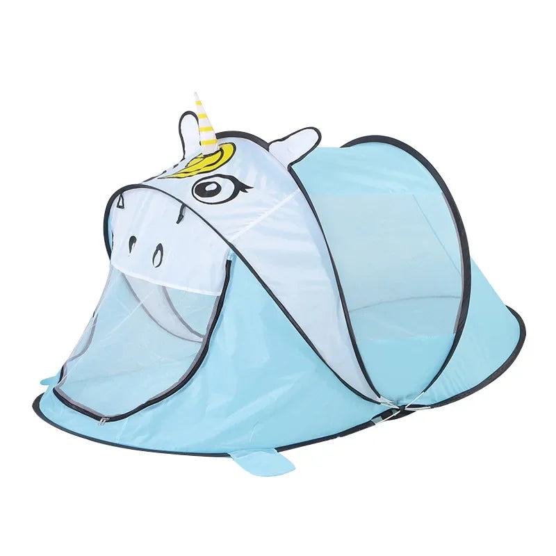 Cartoon Animal Children Play House Outdoors Pop Up Toy Tent Indoor Net Baby Ball Pit Pool New Portable Tiger kids' Tent Gifts