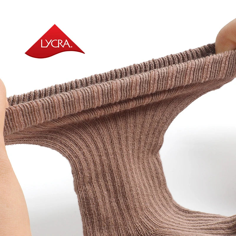 High Quality Boys Girls Cotton Socks Knee High Ribbed Infants Long Tube Socks Anti-Slip Children's Leg Warmers Soft Baby Socken