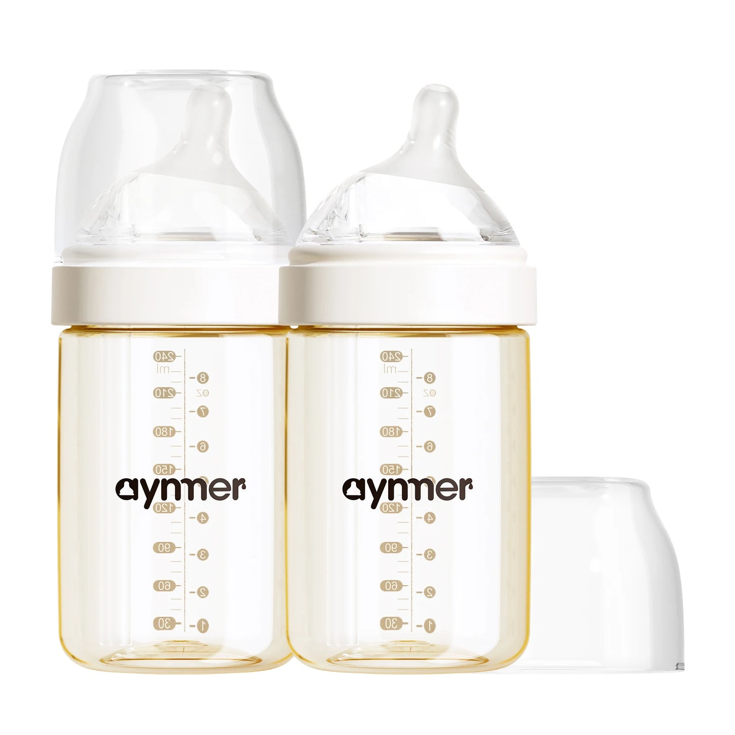 Newborn Baby Items Feeding Bottle 0-6 Months Anti Bloating Anti Spitting Choking Bebe Glass Baby Bottles 160ml Silicone Nipple