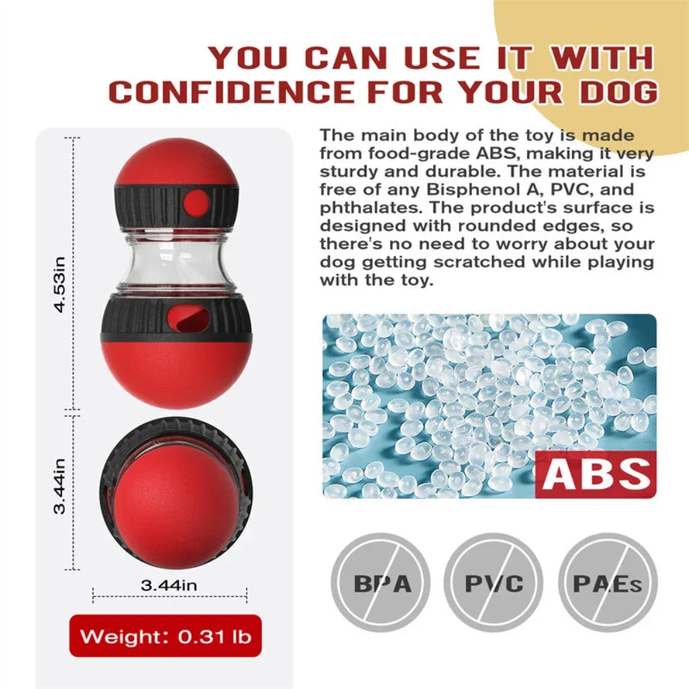 Dog Educational Toys, Rolling Treats, and Adjustable Slow-food Balls Add Energy To Your Training Dog's Energy and Keep Them Busy