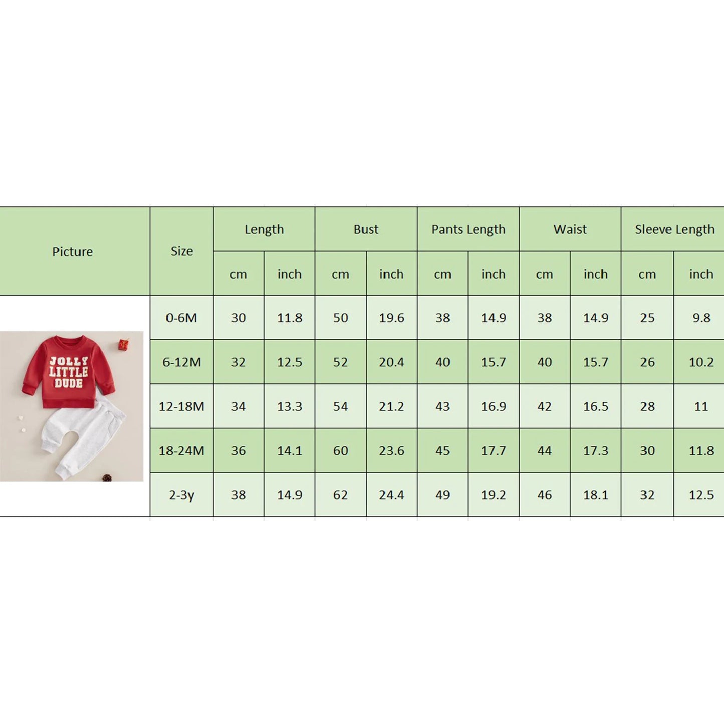 Baby Boy Christmas Outfit Letter Embroidery Pullover Sweatshirt Elastic Waist Pants 2 Piece Set for Winter Fall