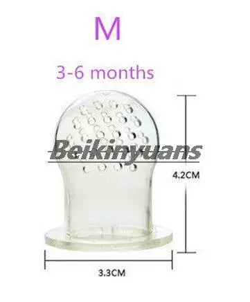 Baby pacifier nipple Fruit and vegetable le fruit consisting bit happy baby silicone bit bag feeding utensils teether pacifier