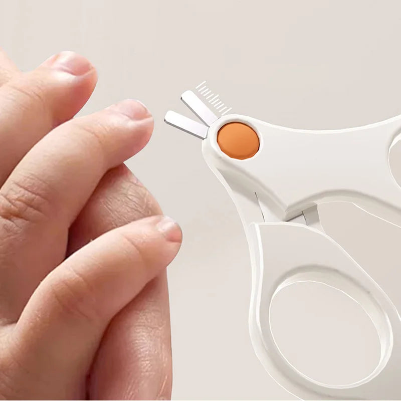 Children Manicure Kit Baby Nail Scissor Baby Nail Care Tool Set Kid Safe Portable Nail Clipper Trimmer File Tweezer with Box