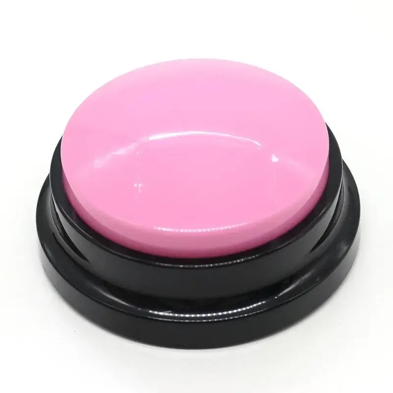 Dog Cat Communication Buttons Voice Recording Button for Pet Training Buzzer 30 Second Record Playback Interactive Pet Toys