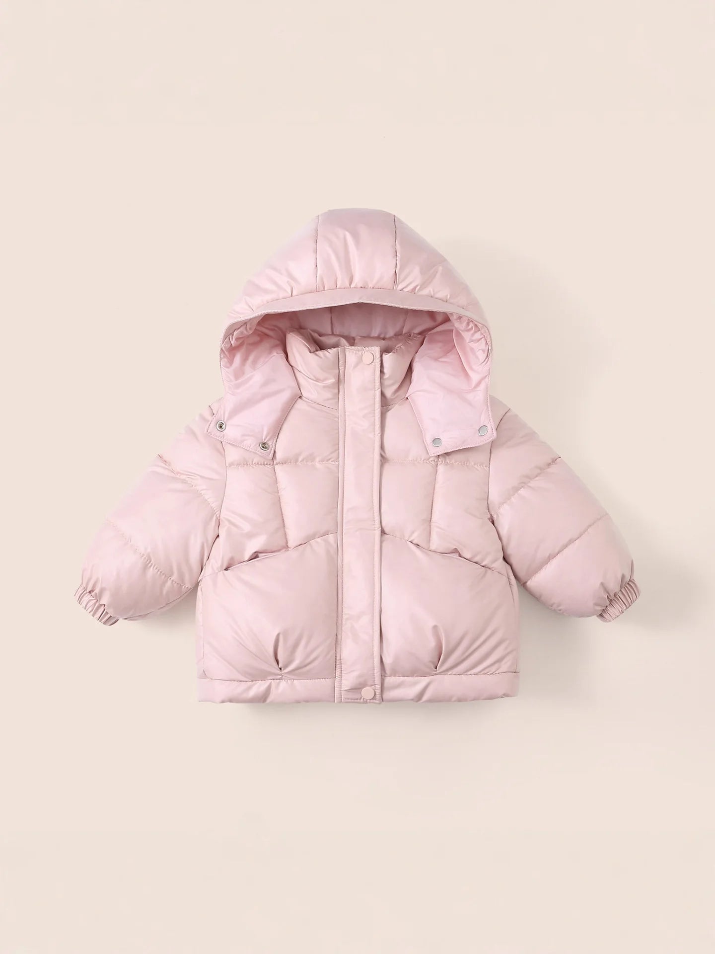 Winter Kids Girls Outerwear Fleece Thick Warm Teens Girls Parkas Hooded Toddler Baby Girls Jacket Outfit Little Boy Coat