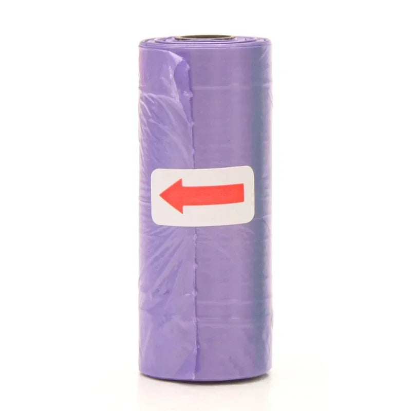 120 Rolls Dog Poop Bag Outdoor Cleaning Poop Bag Outdoor Clean Pets Supplies for Dog 15Bags/Roll Refill Garbage Bag Pet Supplies