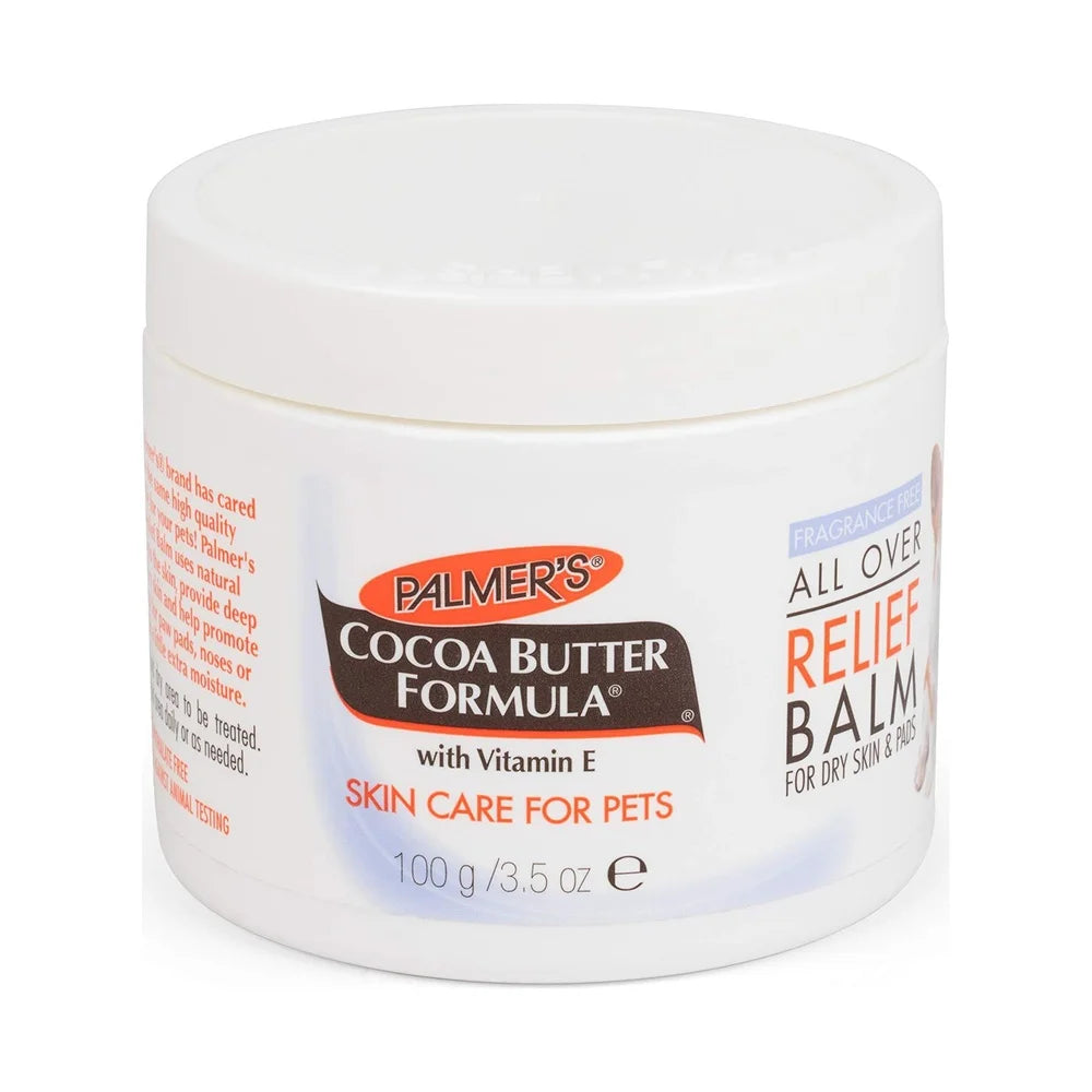 Cocoa Butter Dog Paw Balm Moisturizing Soothing Cream Dry Skin Protection Natural Ingredients Pet Care Puppy Paw Treatment