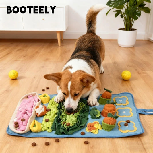 New Dog Snuffle Mat Puzzle Toy For Dogs Interactive Feeding Rug For Training Boredom Relief Indoor Use Washable Design