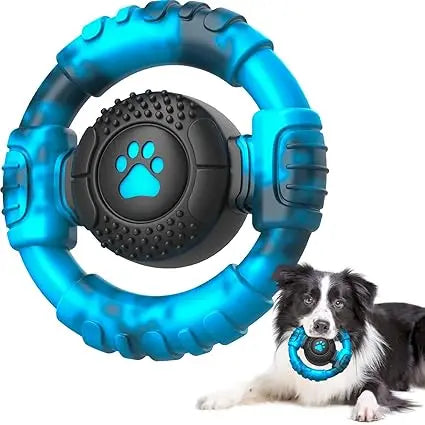Chew Toys for Medium Large Breed, Tough Dog Toys for Aggressive Chewers, Indestructible Squeaky Dog Chew Toys to Keep Them Busy,