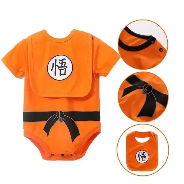 cosplay baby Infant Romper Boy Girl Anime Clothes Halloween Costume Kids Cotton Jumpsuit Toddler Overalls