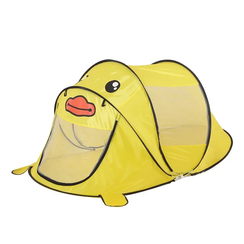 Cartoon Animal Children Play House Outdoors Pop Up Toy Tent Indoor Net Baby Ball Pit Pool New Portable Tiger kids' Tent Gifts