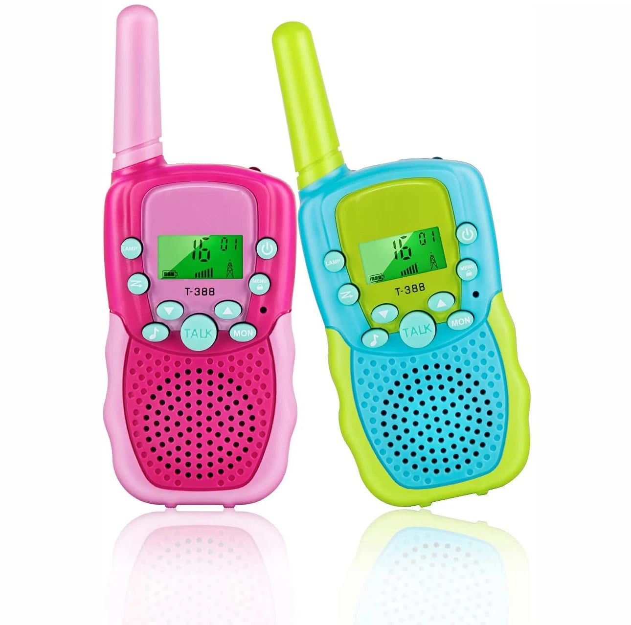 Walkie Talkies for Kids Rechargeable Kids with Clear Sound Perfect Birthday for 3-12 Years Old Outdoor Adventures Camping Hiking