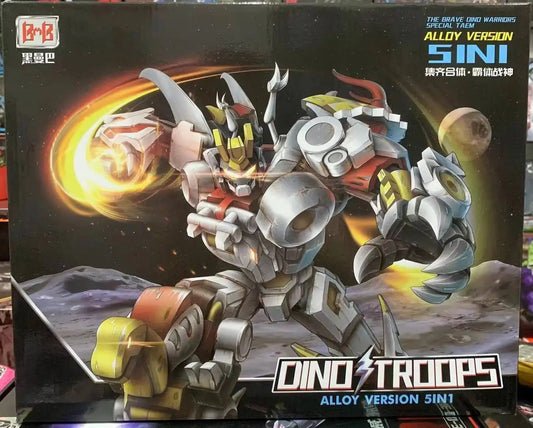 BMB Dinoking Dinobot G1 5in1 Transformation Action Figure Volcanicus Beast Grimlock Slag Sludge Snarl Swoop Slash Robot Toy Gift