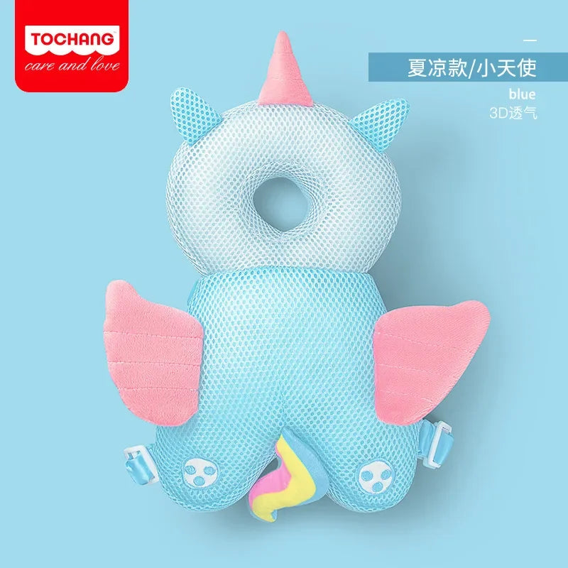 Toddler Safety Backpack Head Protector Baby Walking Crash Cushion Anti-Fall Pillow Learning To Walk Infant Fall Protection Gear