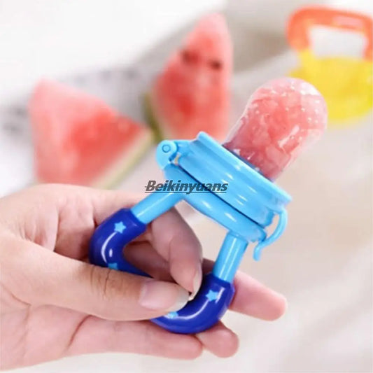 Baby pacifier nipple Fruit and vegetable le fruit consisting bit happy baby silicone bit bag feeding utensils teether pacifier