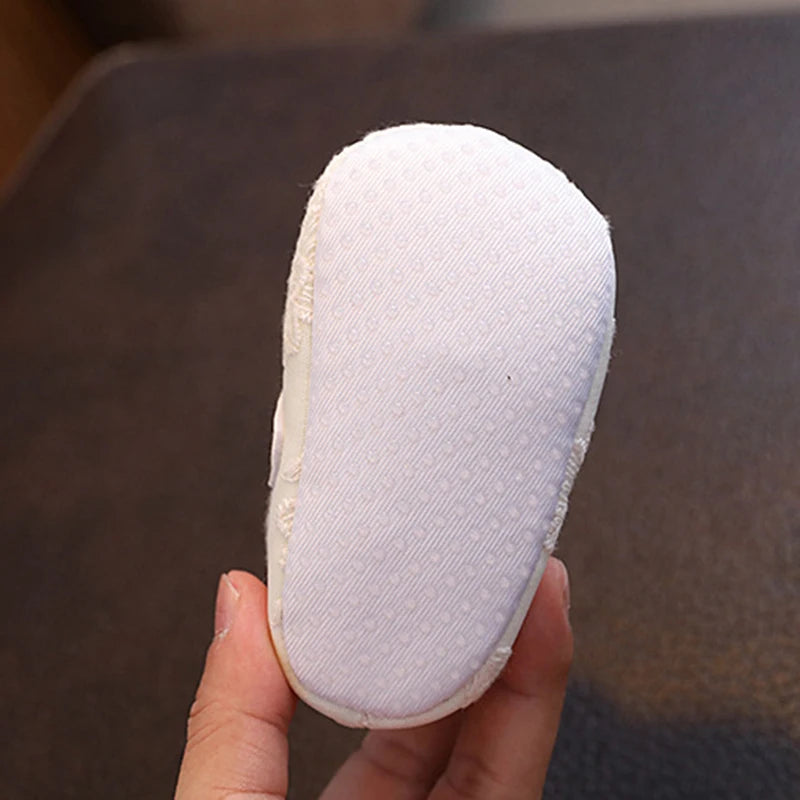 Cute Baby Boy Slip-On Sneakers with Animal Print Design Lightweight Soft Sole Shoes for Infant Toddler Outdoor Walks