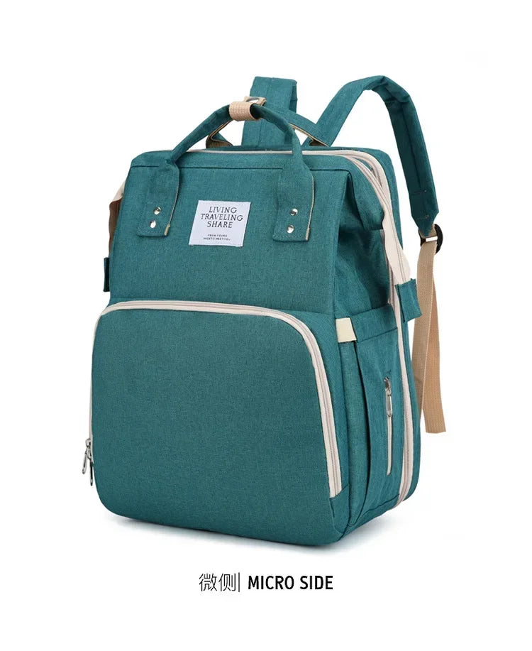 Multifunctional Mommy Bag Large Capacity Foldable Stroller Diaper Organizer Travel Shoulder Bags for Mother and Baby