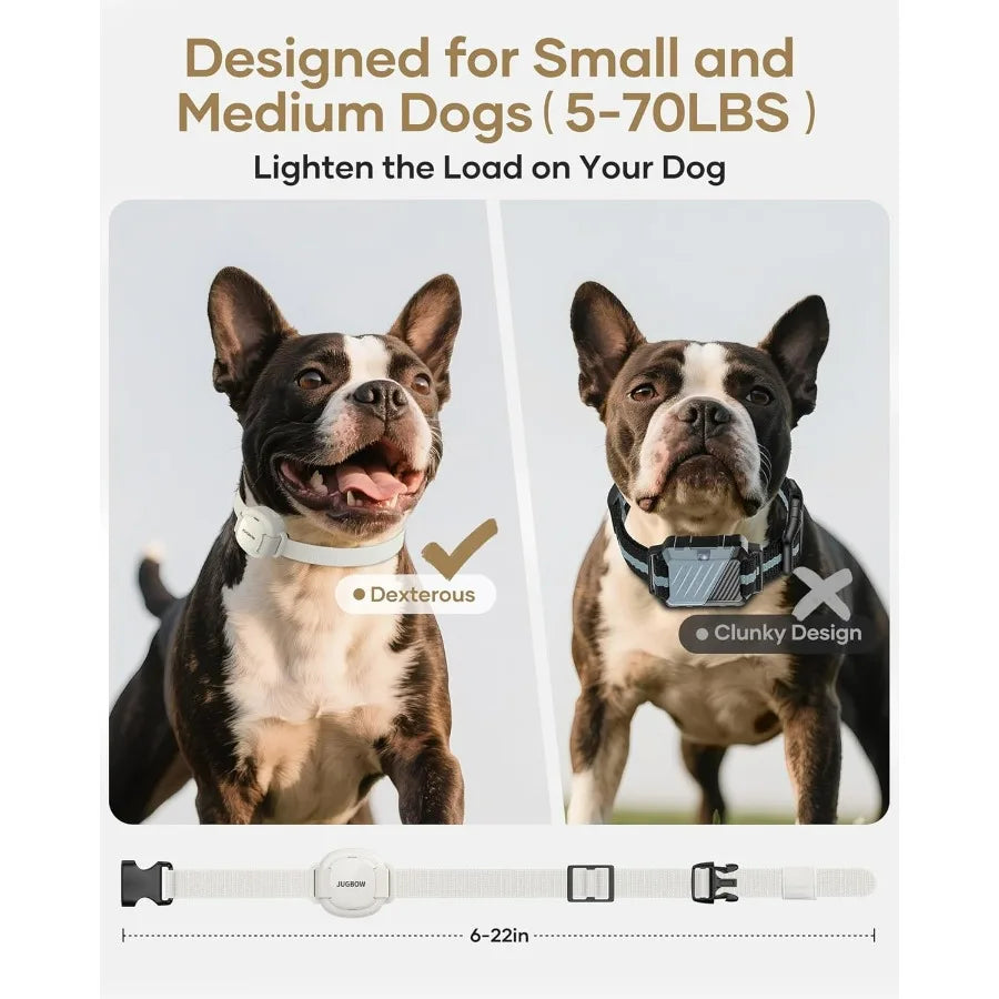 Dog Training Collar 4200FT Remote Dog Collar with 3 Training Modes Dog Collars for Small Dogs with Security Lock IPX8Waterproof