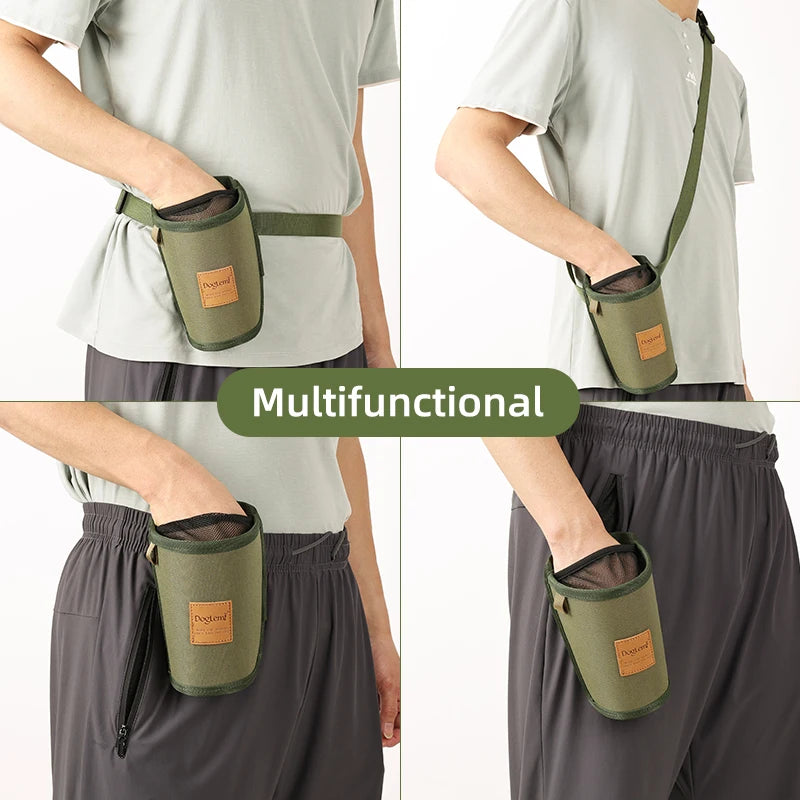 Portable Dog Snack Pocket Outdoor Walking Dog Snack Bag Pet Waist Pack Storage Pouch Puppy Training Bag Food Reward Pet Supplies