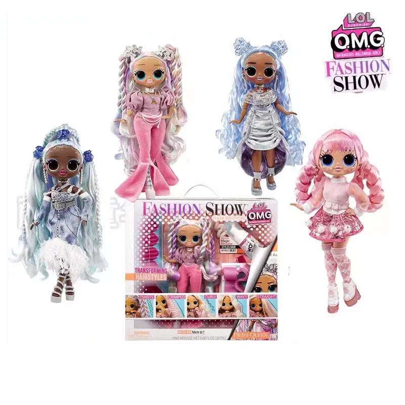 LOL Surprise Dolls OMG Trend Fashionable Dolls Big Sister Fashion Show Department Dress Up Hair Cute Birthdays Gifts for Girls
