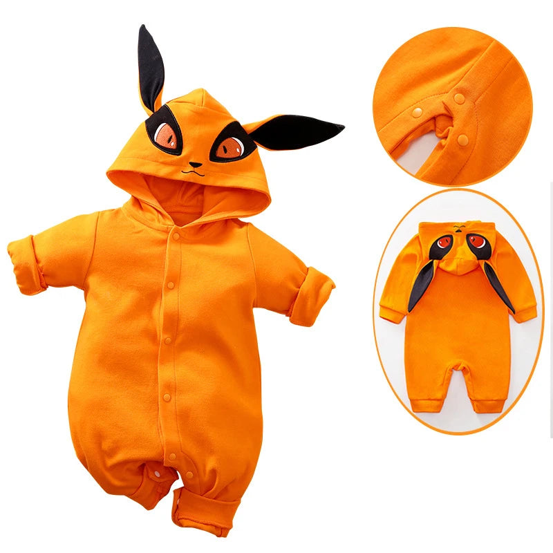 cosplay baby Infant Romper Boy Girl Anime Clothes Halloween Costume Kids Cotton Jumpsuit Toddler Overalls