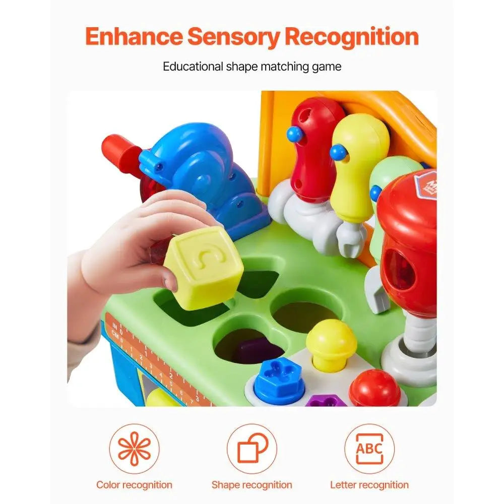 Musical Toy for toddler Learning Interactive Creative Kids Ages 2+ Early Education & Skill Development Workbench