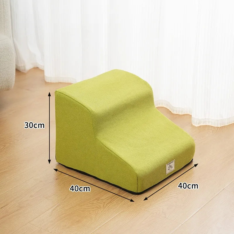 Pet High Density Foam Dog Secure Stairs Ramps Non-Slip Pet Steps for Older Dogs Pet with Joint Pain Sofa Bed Ladder Pet Supplies