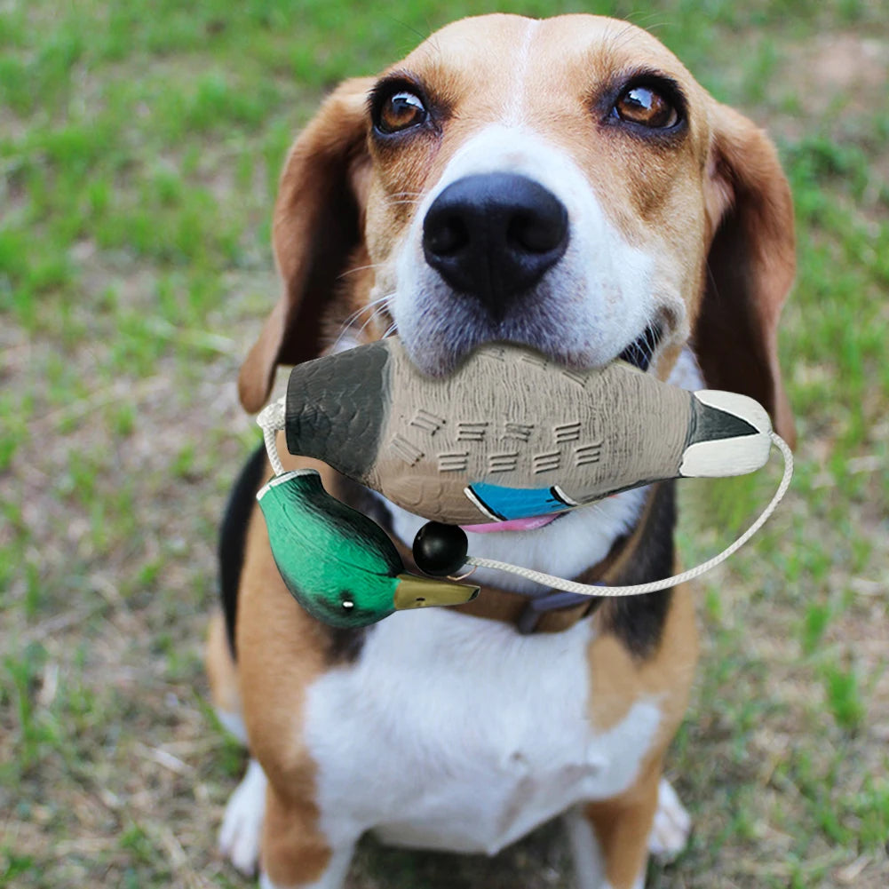 Dead Duck Dummy Bumper Floating Duck Dummy Bumper for Gun Dog Training Scent Waterfowl Retriever