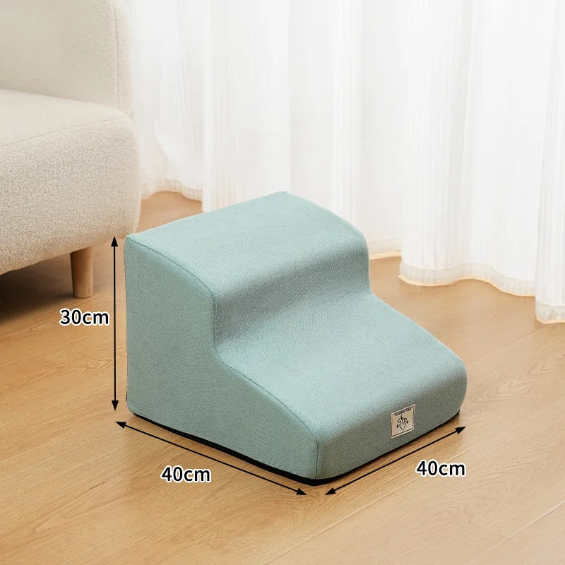 Pet High Density Foam Dog Secure Stairs Ramps Non-Slip Pet Steps for Older Dogs Pet with Joint Pain Sofa Bed Ladder Pet Supplies