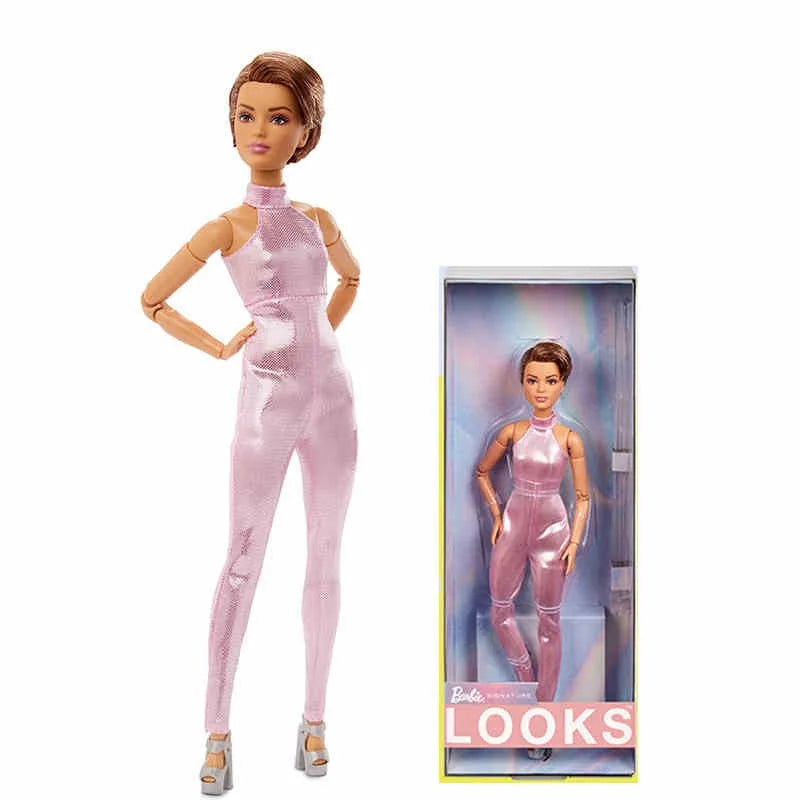 Barbie Fashion Expert Doll Princess Toy Set Birthday Gift For Girls Collectible Figures Fashion Dolls Kids Playhouse Accessories