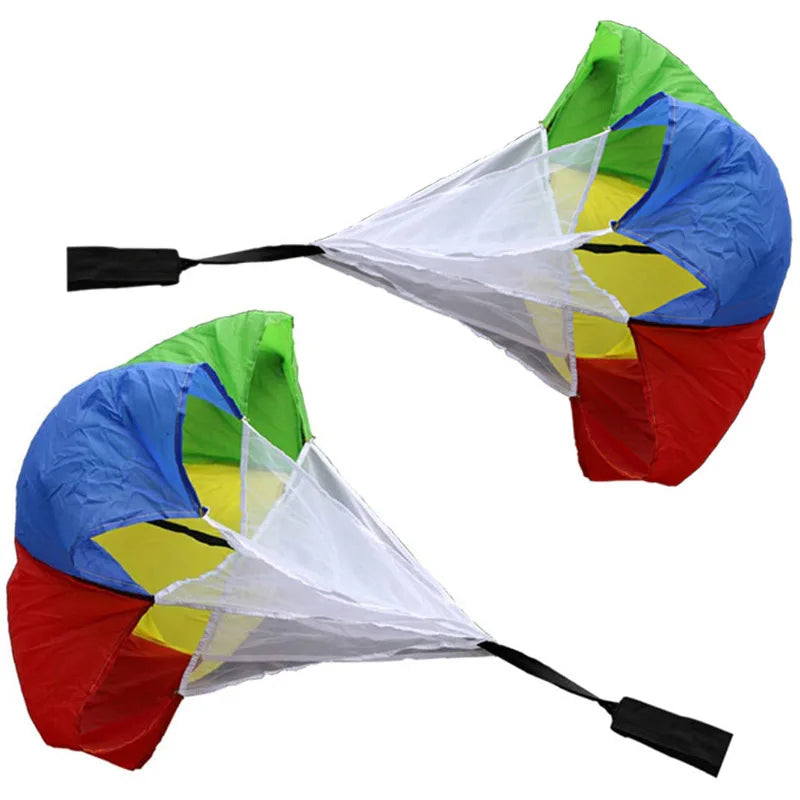 Multicolor Resistance Parachute For Speed Training Kids Running Drag Chute Soccer Football Games Children Toys Outdoor Sports