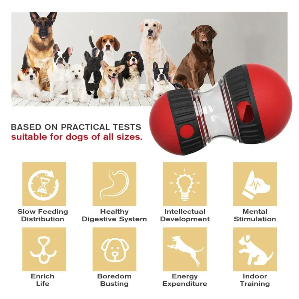 Dog Educational Toys, Rolling Treats, and Adjustable Slow-food Balls Add Energy To Your Training Dog's Energy and Keep Them Busy