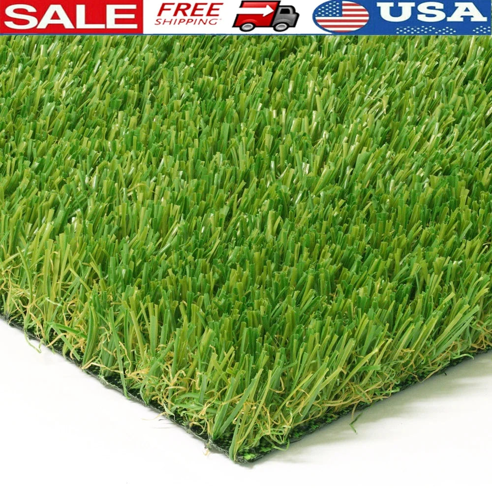 Artificial Grass Pet Rug 2x4ft Potty Pad Eco-Friendly Soft Durable Washable Lightweight Drainage Holes Hypoallergenic Dogs